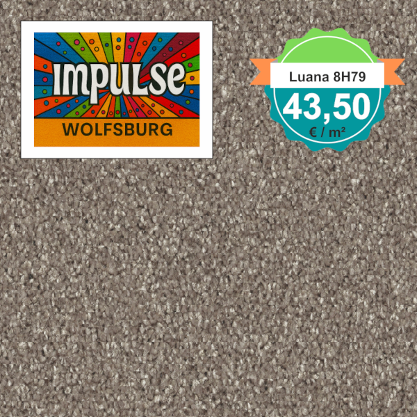 Vorwerk Luana Teppichboden beige – quadratische Draufsicht